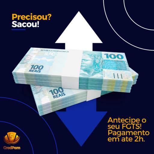 ANTECIPAÇÃO SAQUE ANIVERSÁRIO FGTS  em Marília, SP por Credpam, O Crédito Verdadeiro
