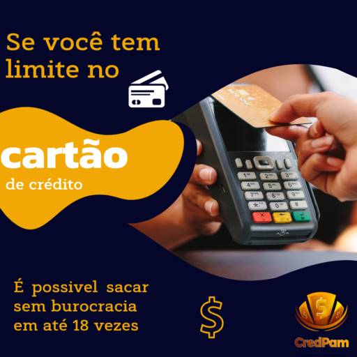 Saque Utilizando o Limite do Cartão de Crédito – Dinheiro Rápido e Fácil em Marília