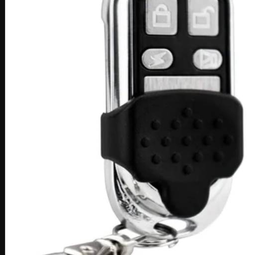 Controle de Aço Escovado Duplicador 433,mhz por MS Seg Distribuidora Serviços e Manutenção