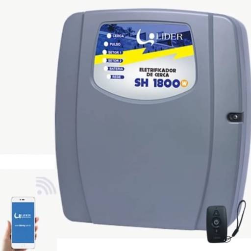 Central de Choque Líder Wi-Fi com Aplicativo por MS Seg Distribuidora Serviços e Manutenção