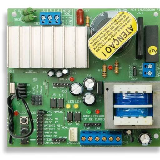 Central para Automatizadores de Portão AGL na frequência 433mhz serve para várias marcas de Automatizadores, para motores até 1cv por MS Seg Distribuidora Serviços e Manutenção