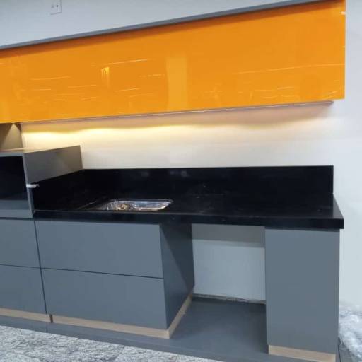 Granito preto negresco por R.R Marmoraria