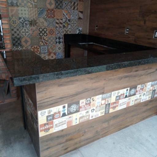 Área Gourmet no Granito Verde Bahia por R.R Marmoraria