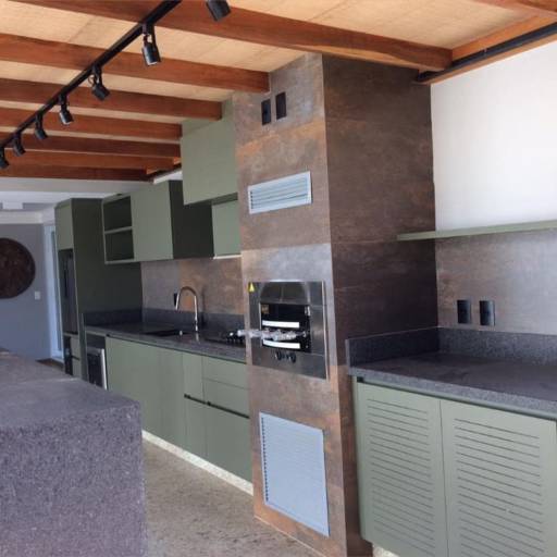 Granito Café Imperial Bhrushed por R.R Marmoraria