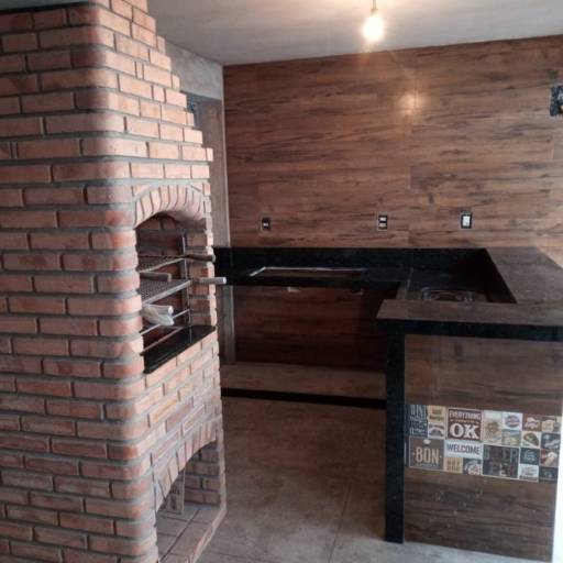 Área Gourmet no Granito Verde Bahia por R.R Marmoraria