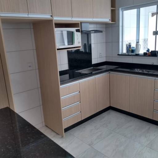 Pia e Balcão no Granito Verde Bahia por R.R Marmoraria