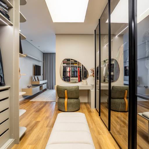 Closets Planejados no Ninho Verde II – Organização Total por Solutudo