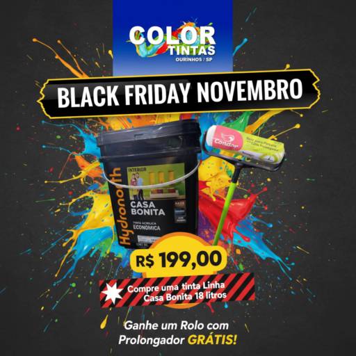 Black Friday - Color Tintas por Color Tintas