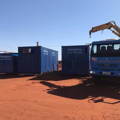 Locação de Container Almoxarifado – Praticidade e Segurança em Santa Cruz do Rio Pardo, SP