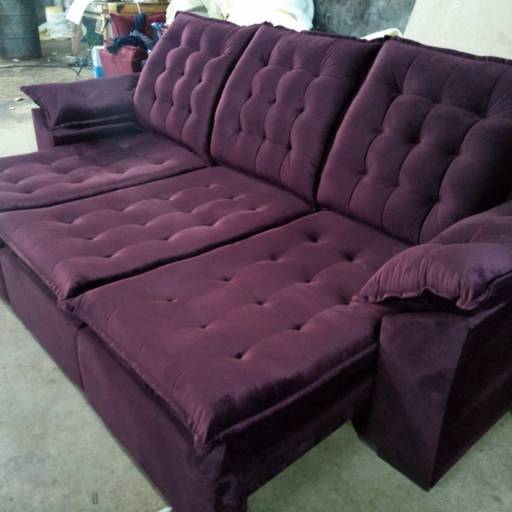 Estofados em Suede – Conforto Sofisticado para sua Casa em Assis/SP por Estofados e Mudanças Modelar