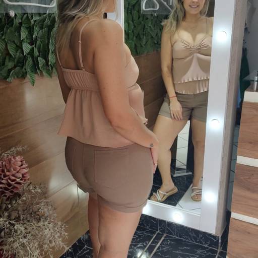 Batinha e Shorts Crepe – Roupas Femininas São Manuel por Sivest