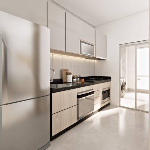 Projeto Interiores – Alto do Ipiranga por Ana Herrera - Engenharia, Arquitetura e Interiores