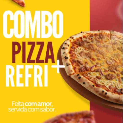 Combo Casal - Pizza Grande + refri 1 litro