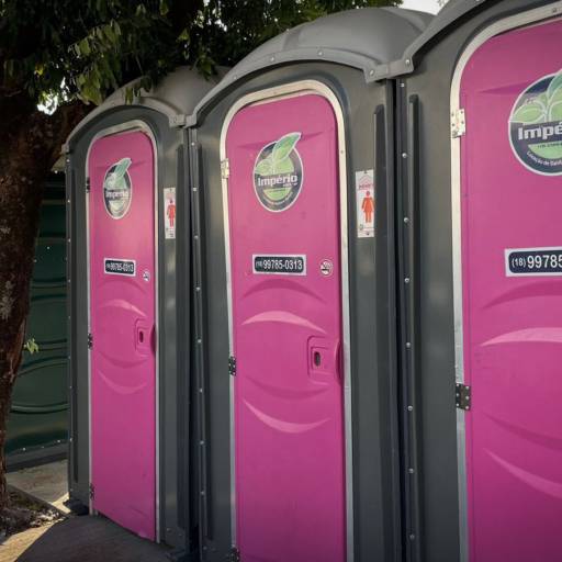 Locação de Banheiro Químico – Conforto e Higiene em Assis/SP