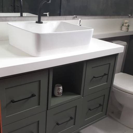 Gabinetes para Banheiro por Rei do Gabinete Móveis Sob Medida