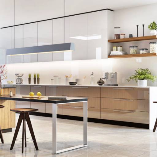 Cozinhas Planejadas por Rei do Gabinete Móveis Sob Medida