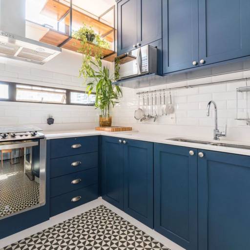 Cozinha Planejada Estilo Provençal por Rei do Gabinete Móveis Sob Medida