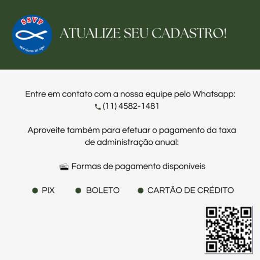 Atualização de Cadastros 