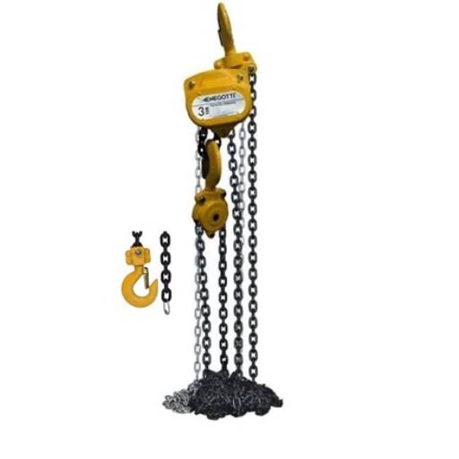 Talha Manual 3.0 Ton. C/5m Corrente Menegotti Locação | Barra Bonita, SP