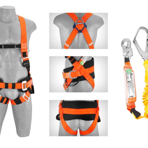 Cinto Pq3 Acolchoamento + Talabarte Y ABS por Lole EPI