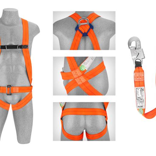 Cinto Paraquedista + Talabarte Simples por Lole EPI