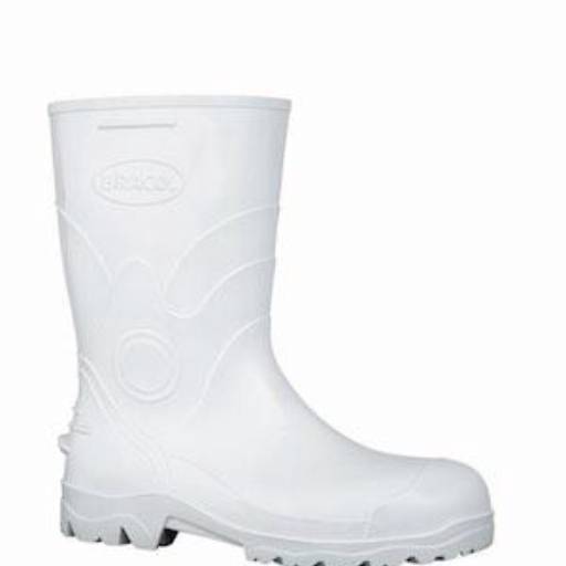 Bota Borracha C/Curto Branca por Lole EPI