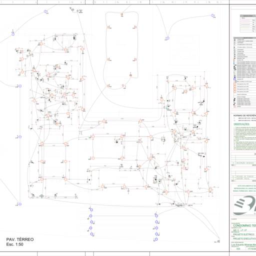 Projeto Elétrico em Botucatu, SP por BETTONI Engenharia E Construção Civil
