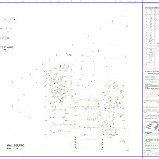 Projeto Elétrico em Botucatu, SP por BETTONI Engenharia E Construção Civil