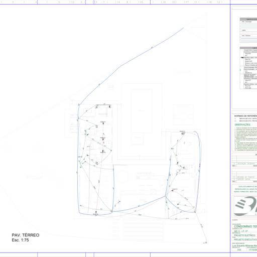 Projeto Elétrico em Botucatu, SP por BETTONI Engenharia E Construção Civil