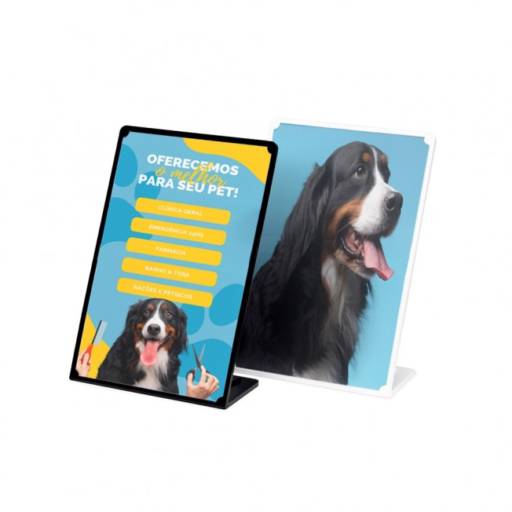 06291 Expositor Porta Retrato A4 em São José do Rio Preto, SP por Public Gráfica e Brindes