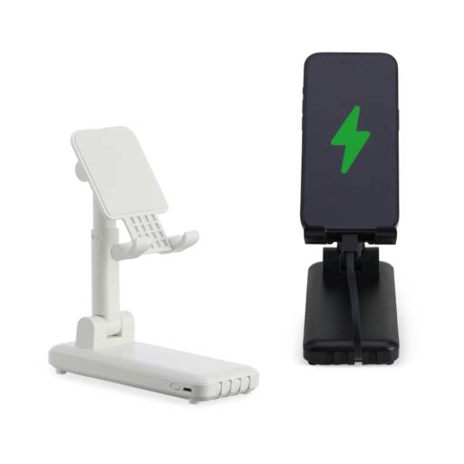 05090 Power Bank 10.000mAh Multissaídas com Suporte para Celular ou Tablet em São José do Rio Preto, SP por Public Gráfica e Brindes