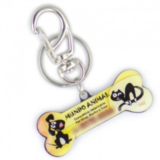 Chav. Chapinha Metálica COD 742 - C32 Ossinho em São José do Rio Preto, SP por Public Gráfica e Brindes