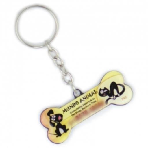 Chav. Chapinha Metálica COD 742 - C32 Ossinho em São José do Rio Preto, SP por Public Gráfica e Brindes