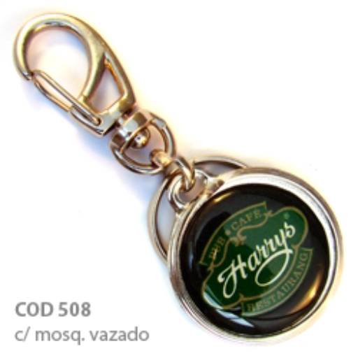 Chav. Medalha ou Pingente COD 508 - Medalha Redonda c/ borda em São José do Rio Preto, SP por Public Gráfica e Brindes