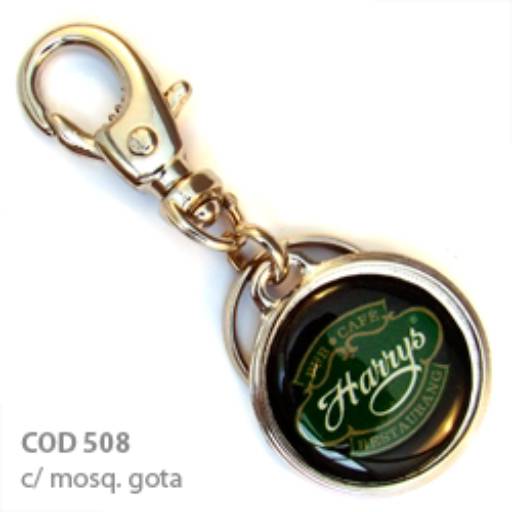 Chav. Medalha ou Pingente COD 508 - Medalha Redonda c/ borda em São José do Rio Preto, SP por Public Gráfica e Brindes