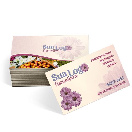 Cartões de Visita / Papéis Especiais Pero Plus 300G / Sem Verniz em São José do Rio Preto, SP por Public Gráfica e Brindes