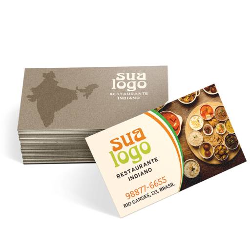 Cartões de Visita / Papéis Especiais Pero Plus 300G / Sem Verniz em São José do Rio Preto, SP por Public Gráfica e Brindes