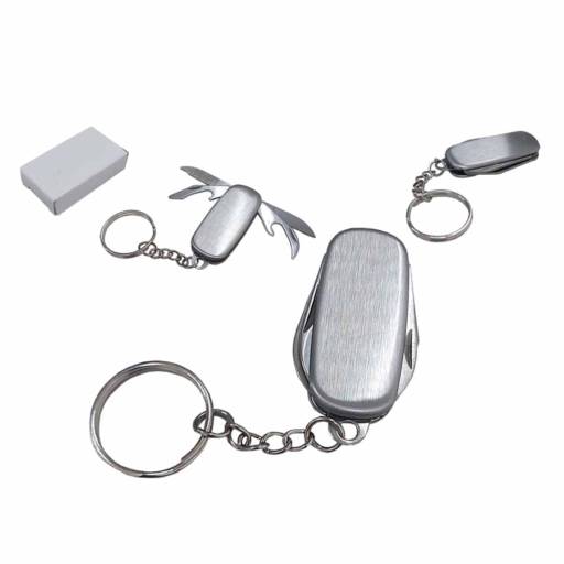 140070 CHAVEIRO COM CANIVETE COM 4 FUNÇÕES em São José do Rio Preto, SP por Public Gráfica e Brindes