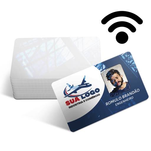 CRACHÁ DE PROXIMIDADE em São José do Rio Preto, SP por Public Gráfica e Brindes