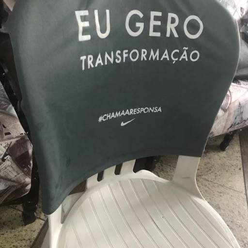 Capa de Cadeira Personalizada em São José do Rio Preto, SP por Public Gráfica e Brindes