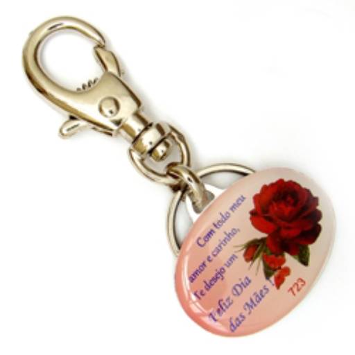 Chav. Chapinha Metálica COD 723 - Chapinha Oval Hor. em São José do Rio Preto, SP por Public Gráfica e Brindes