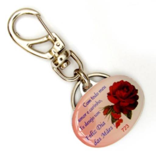 Chav. Chapinha Metálica COD 723 - Chapinha Oval Hor. em São José do Rio Preto, SP por Public Gráfica e Brindes