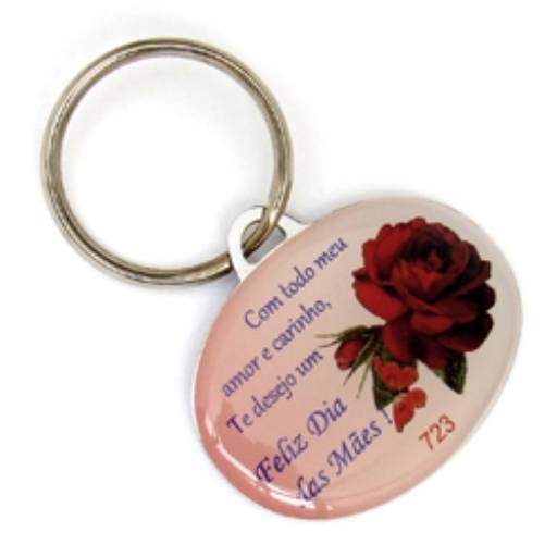 Chav. Chapinha Metálica COD 723 - Chapinha Oval Hor. em São José do Rio Preto, SP por Public Gráfica e Brindes