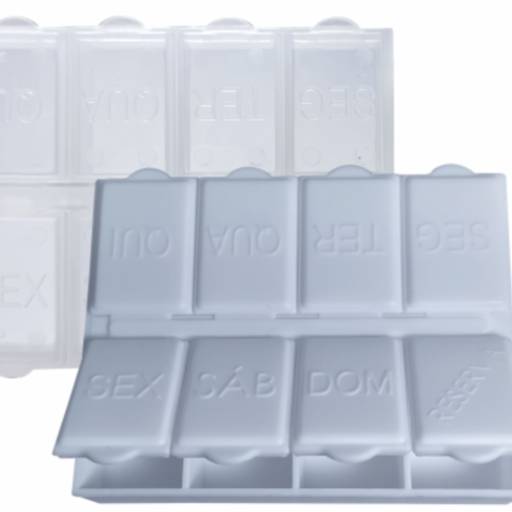 ES 03 - Estojo Porta Comprimido Diário em São José do Rio Preto, SP por Public Gráfica e Brindes