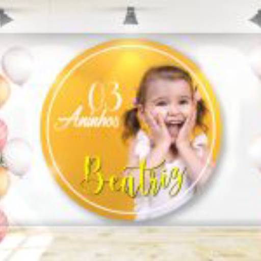 Painel de Festas em São José do Rio Preto, SP por Public Gráfica e Brindes