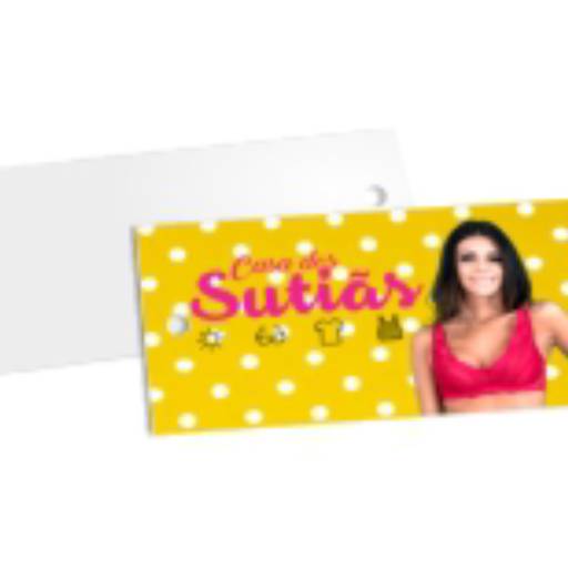 TAGS PADRÃO FURO - COUCHÊ 275G - SEM VERNIZ em São José do Rio Preto, SP por Public Gráfica e Brindes