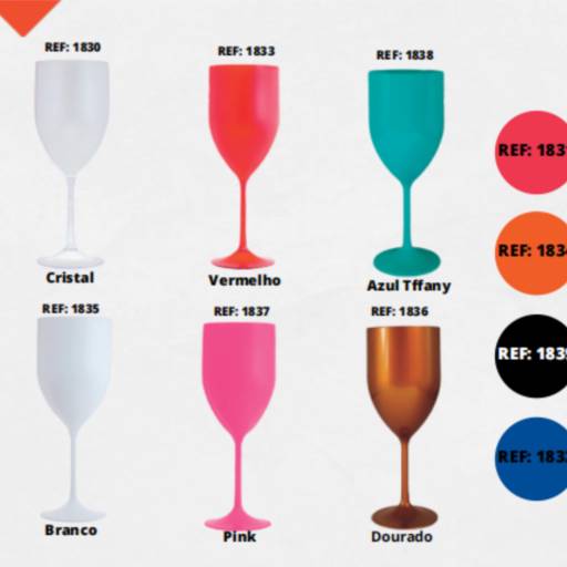 Taça de Vinho 350ml em São José do Rio Preto, SP por Public Gráfica e Brindes