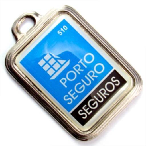 Chav. Medalha ou Pingente COD 510 - Medalha Quadrada c/ borda em São José do Rio Preto, SP por Public Gráfica e Brindes