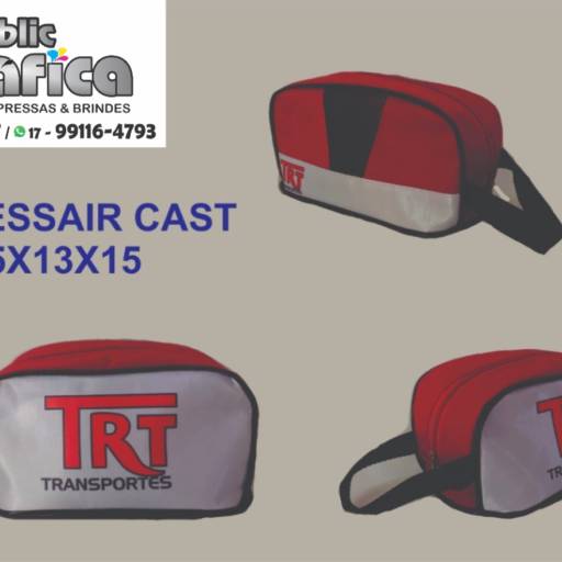 Bolsas malinha e necessaire em São José do Rio Preto, SP por Public Gráfica e Brindes