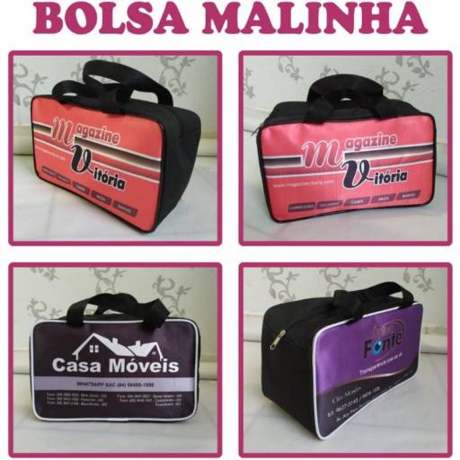 Bolsas malinha e necessaire em São José do Rio Preto, SP por Public Gráfica e Brindes